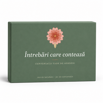 Conversații care ne apropie | Joc de conversație în limba română | 100 de întrebări